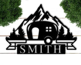 Custom Camper Sign, Metal Camping Signs, Fathers Day Gift, Husband Gift, Retirement Gift, Birthday Gift, Housewarming Gift, Camper Decor Laser Cut Metal Signs Custom Gift Ideas